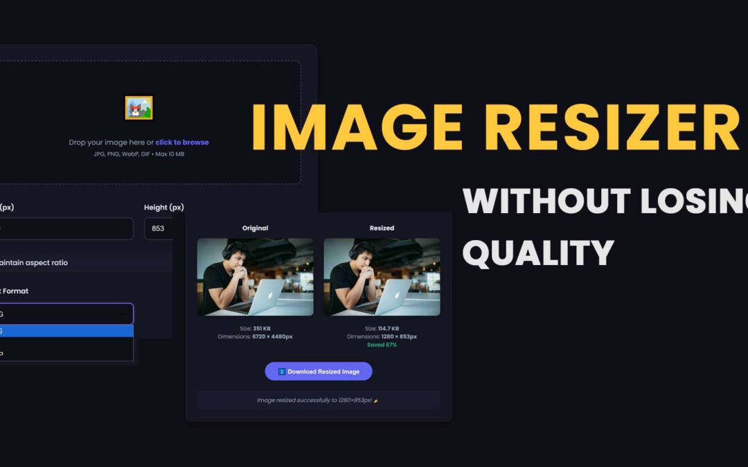 Reduce Image Size Online Free – Resize Photos Easily
