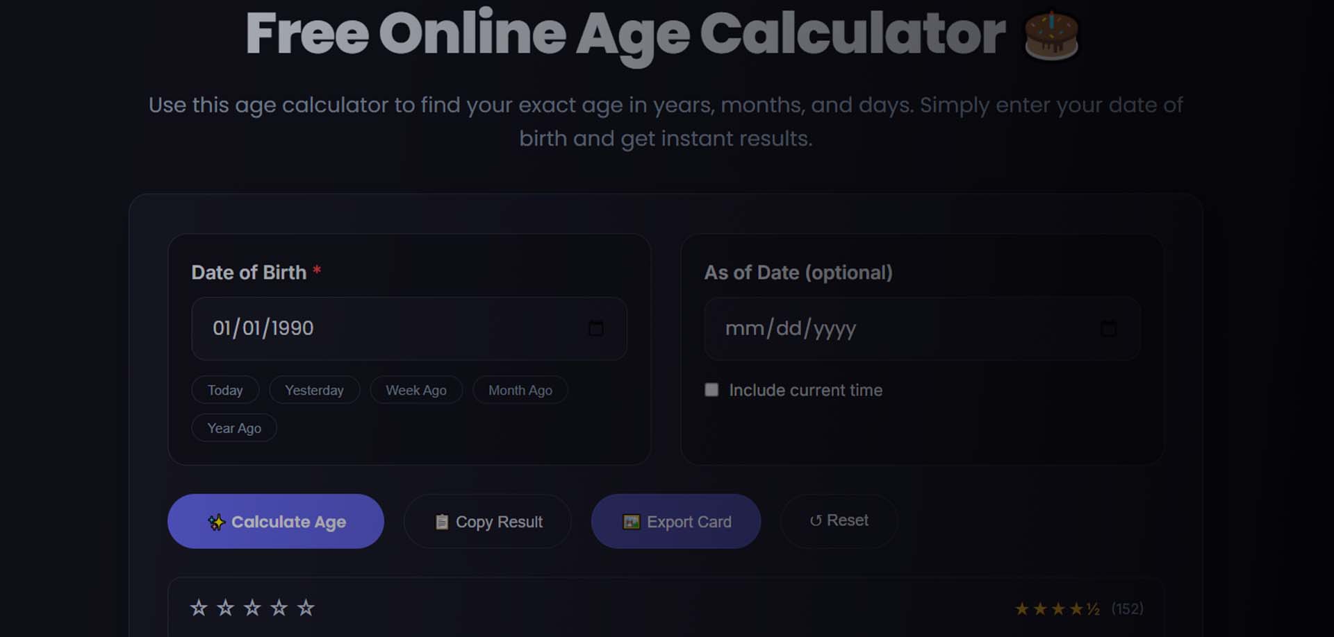 Step-by-step handwritten example showing how to calculate chronological age manually by subtracting birthdate March 25 1995 from current date May 14 2026