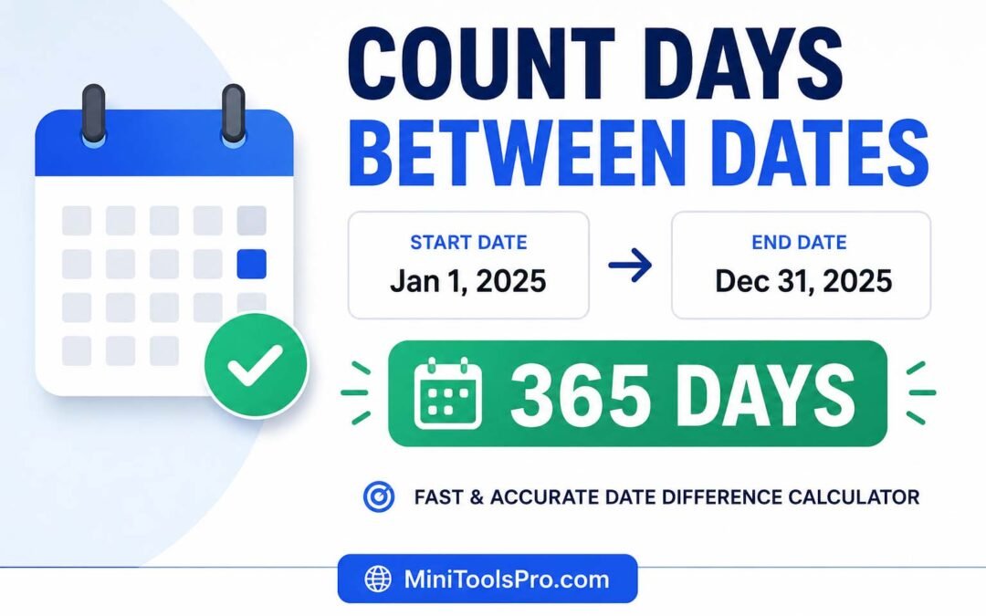 Date to Date Calculator: How to Count Days Accurately