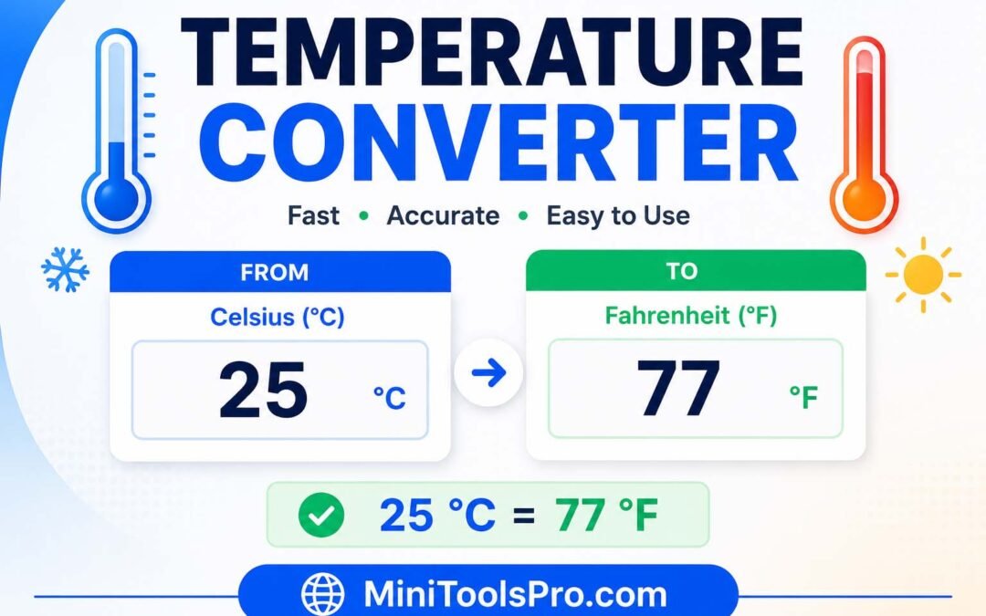 Temperature Converter: Free Online Tool for Quick & Accurate Conversions