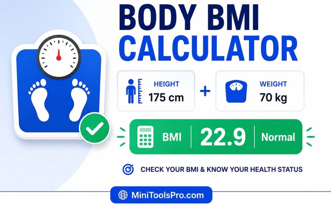Body BMI Calculator: What Your Number Really Means (2026 Guide)