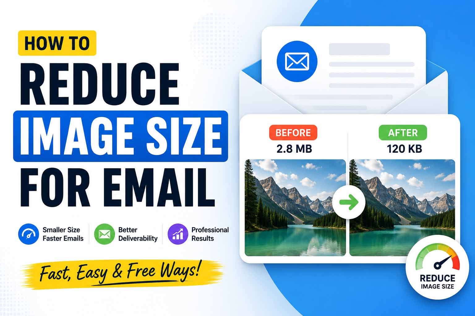 Reduce image size for email