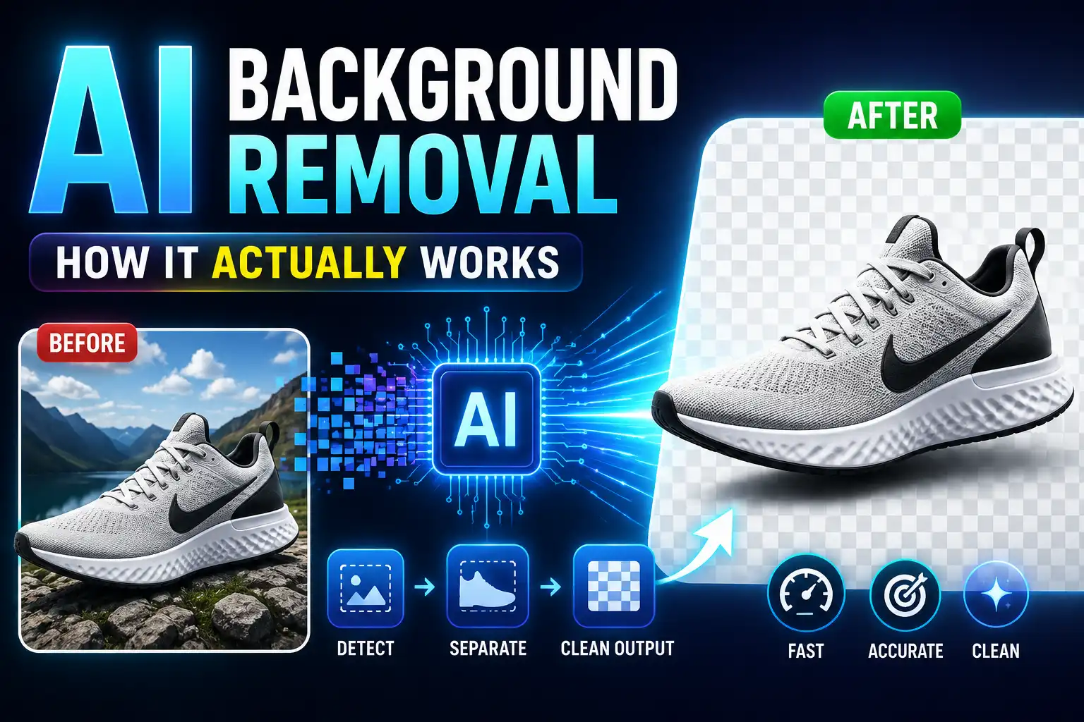 AI Background Removal: How It Actually Works