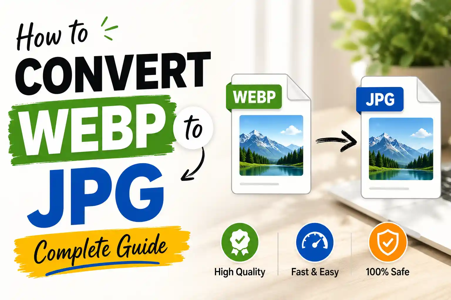 How to Convert WebP to JPG: Complete Guide