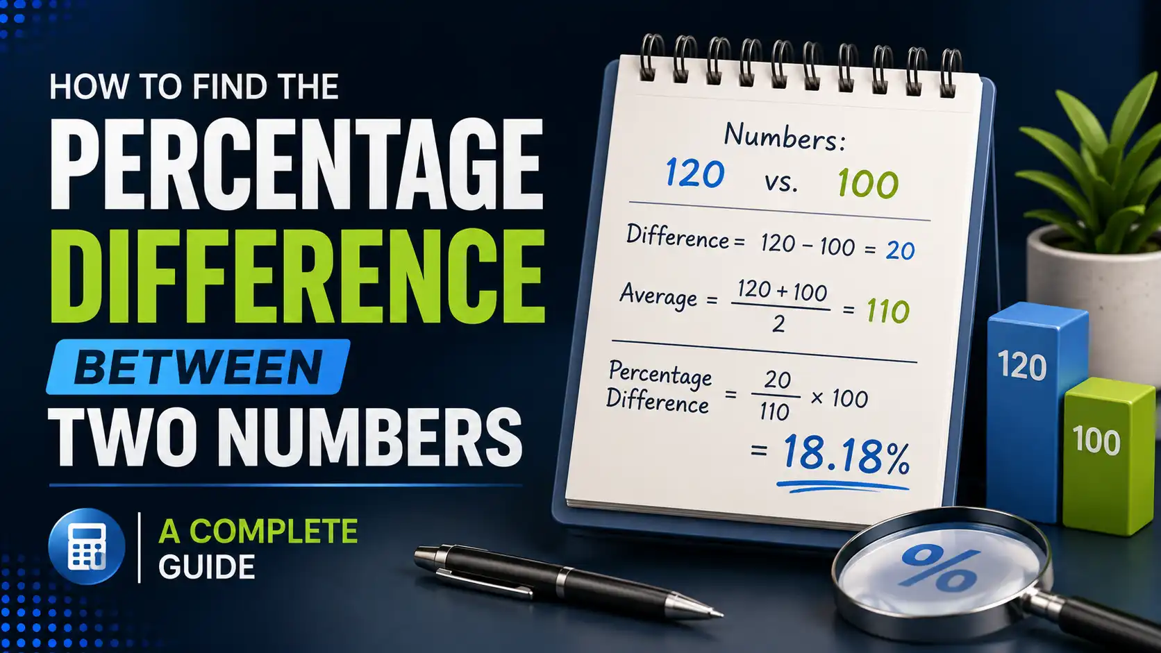 How to Find the Percentage Difference Between Two Numbers: A Complete Guide