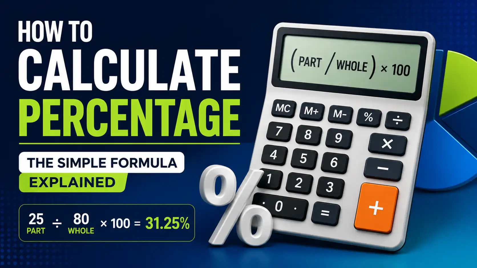 how to calculate percentage