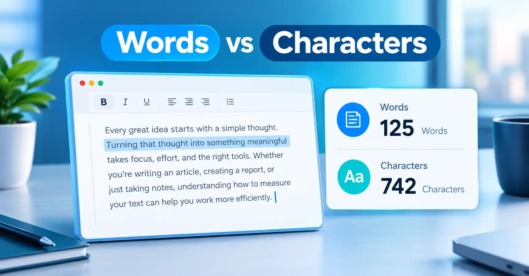 Word Count vs Character Count What’s the Difference